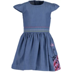 BLUE SEVEN Girls Kleid Jeansblau