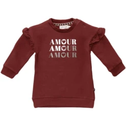 Dirkje Kleid Herbst, Winter Rot