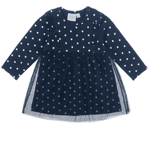 Feetje Girls Kleid Punkte Marine 3 Feetje Girls Kleid Punkte Marine