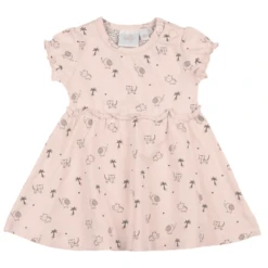 Feetje Kleid AOP Wild Thing Rosa