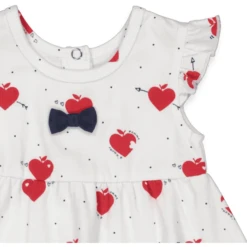 Feetje Kleid Pomme D'Amour Weiß -Zauber Mode feetje kleid pomme damour weiss a345719 2