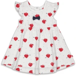 Feetje Kleid Pomme D'Amour Weiß