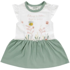 JACKY Kleid BEE HAPPY Weiß/grün