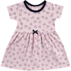 JACKY Kleid Kurzarm Rosa