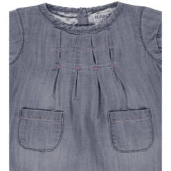 KANZ Girls Kleid, Blau 7 KANZ Girls Kleid, Blau -Zauber Mode kanz girls kleid blau a221891 2