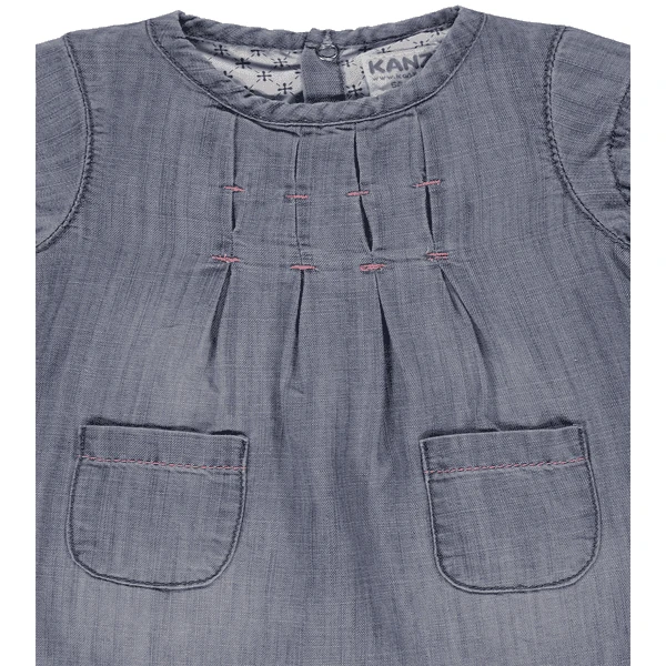KANZ Girls Kleid, Blau 5 KANZ Girls Kleid, Blau – Bild 3