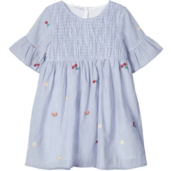 Name It Girls Kleid Nmfdenise Dazzling Blue