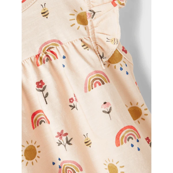 Name It Kleid Nbfhania Créme De Pêche 4 Name It Kleid Nbfhania Créme De Pêche – Bild 2