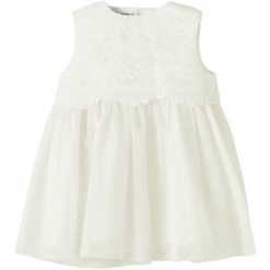 Name It Kleid Nbfnikol White Alyssum