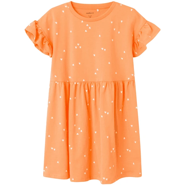Name It Kleid Nmfhenny Mock Orange 3 Name It Kleid Nmfhenny Mock Orange