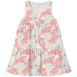 Name It Kleid Nmfvigga White Alyssum Tropical