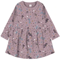 Name It Kleid Nmfvitenna Mauve Shadows