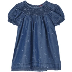 S.Oliver Kleid Blue Stretched Denim