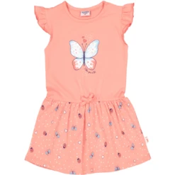 Salt An Pepper Kleid Orange Butterfly