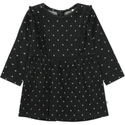 STACCATO Girls Kleid Dark Stone Gemustert
