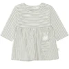 STACCATO Girls Kleid Offwhite Gestreift -Zauber Mode staccato girls kleid offwhite gestreift a287263