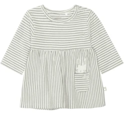 STACCATO Girls Kleid Offwhite Gestreift