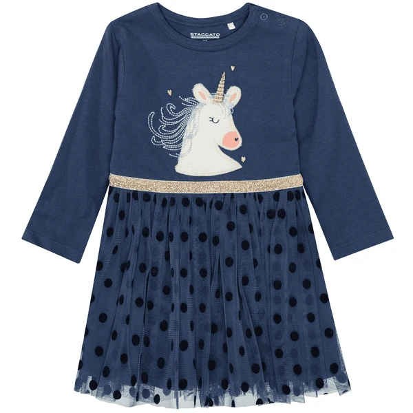 STACCATO Girls Kleid Soft Marine 3 STACCATO Girls Kleid Soft Marine