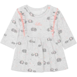 STACCATO Kleid Light Stone Melange Gemustert