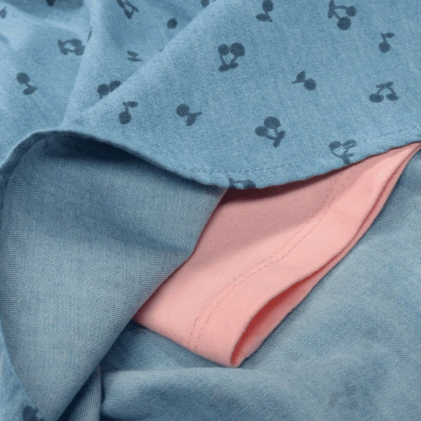 STACCATO Kleid+Shirt Mid Blue Denim Gemustert 4 STACCATO Kleid+Shirt Mid Blue Denim Gemustert – Bild 2