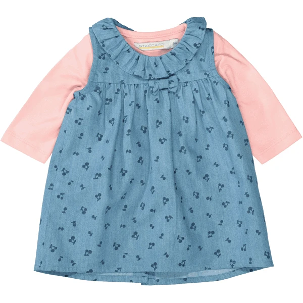 STACCATO Kleid+Shirt Mid Blue Denim Gemustert 3 STACCATO Kleid+Shirt Mid Blue Denim Gemustert
