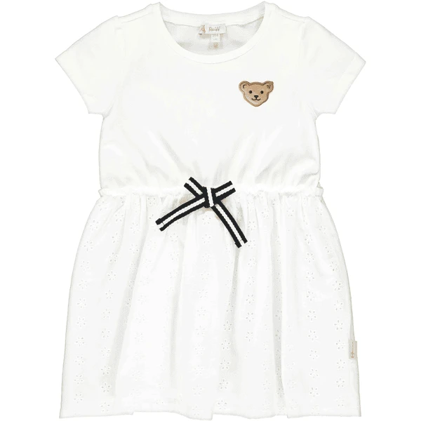 Steiff Kleid, Bright White 3 Steiff Kleid, Bright White