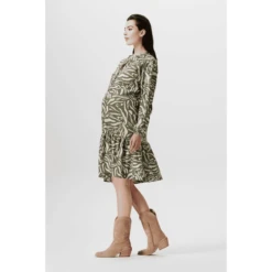 SUPERMOM Still-Kleid Edina Olivine -Zauber Mode supermom still kleid edina olivine a404357 5